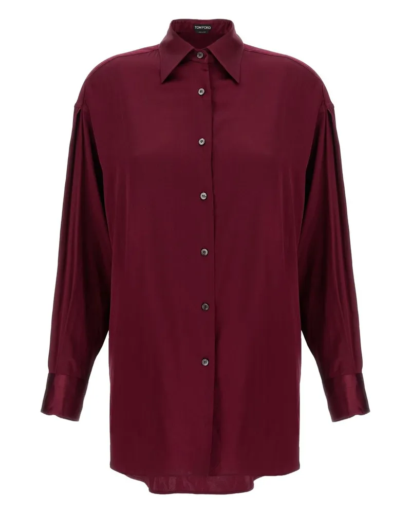 Tom Ford Shirts rot Red
