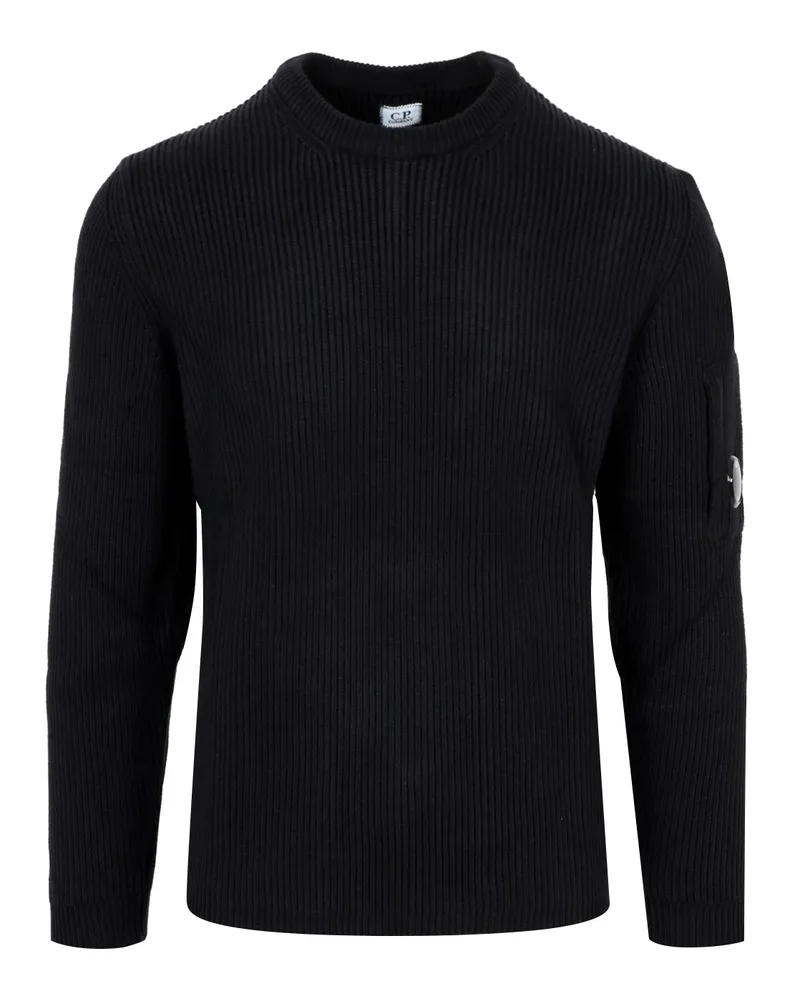 C.P. Company C.P. Firmenpullover schwarz Black