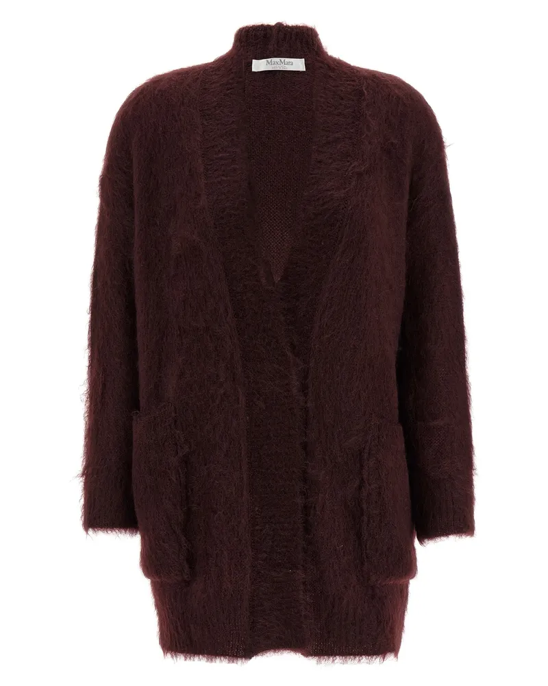 Max Mara Strickjacke 'Affetto1234 Bordeaux
