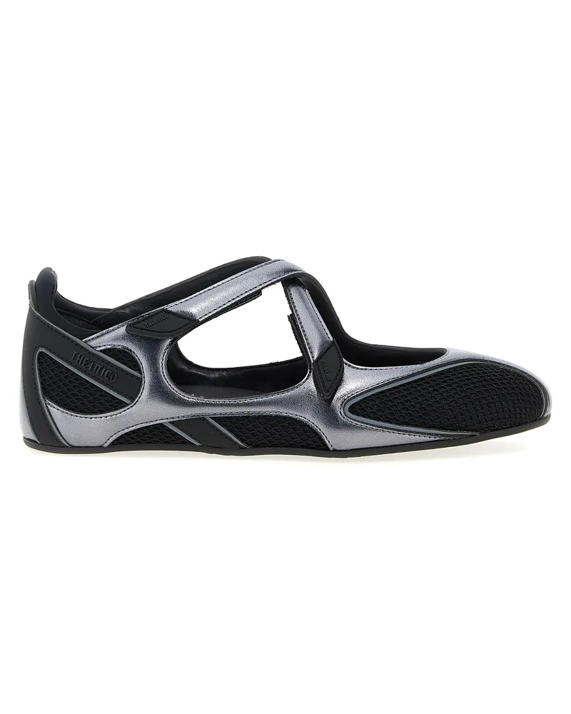 ATTICO Der Attico 'Floor 01' Ballet Flats Flats Multicolor
