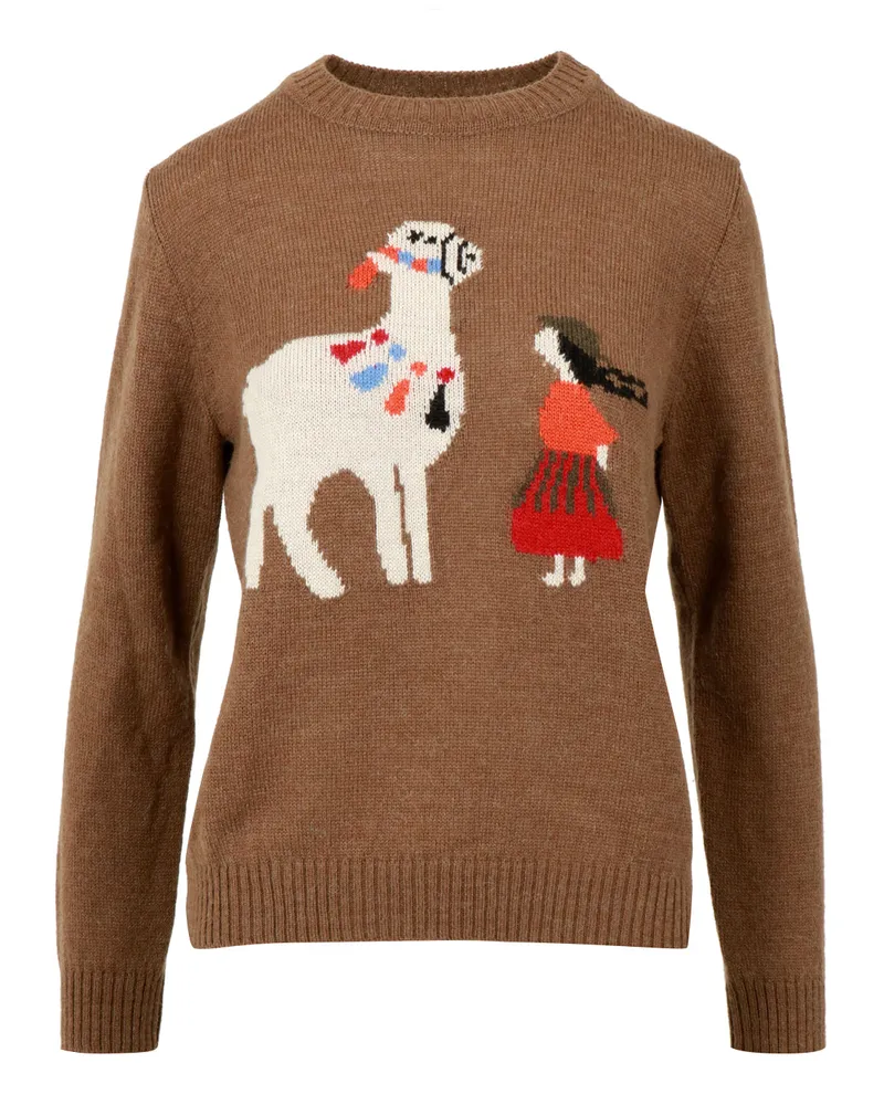 Max Mara Max Mara Wochenendpullover Braun Brown