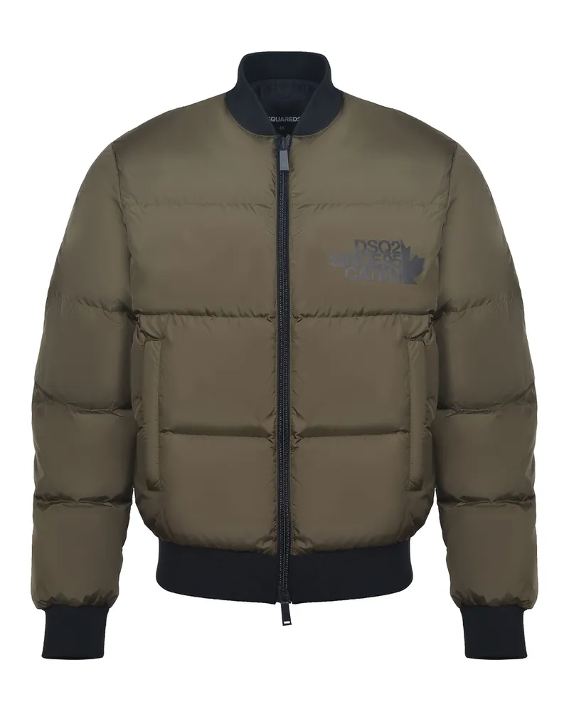 Dsquared2 Jacke aus Nylon Green