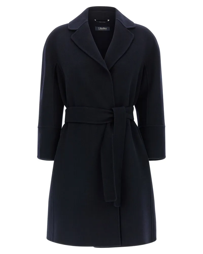Max Mara Arona' Mantel Blue