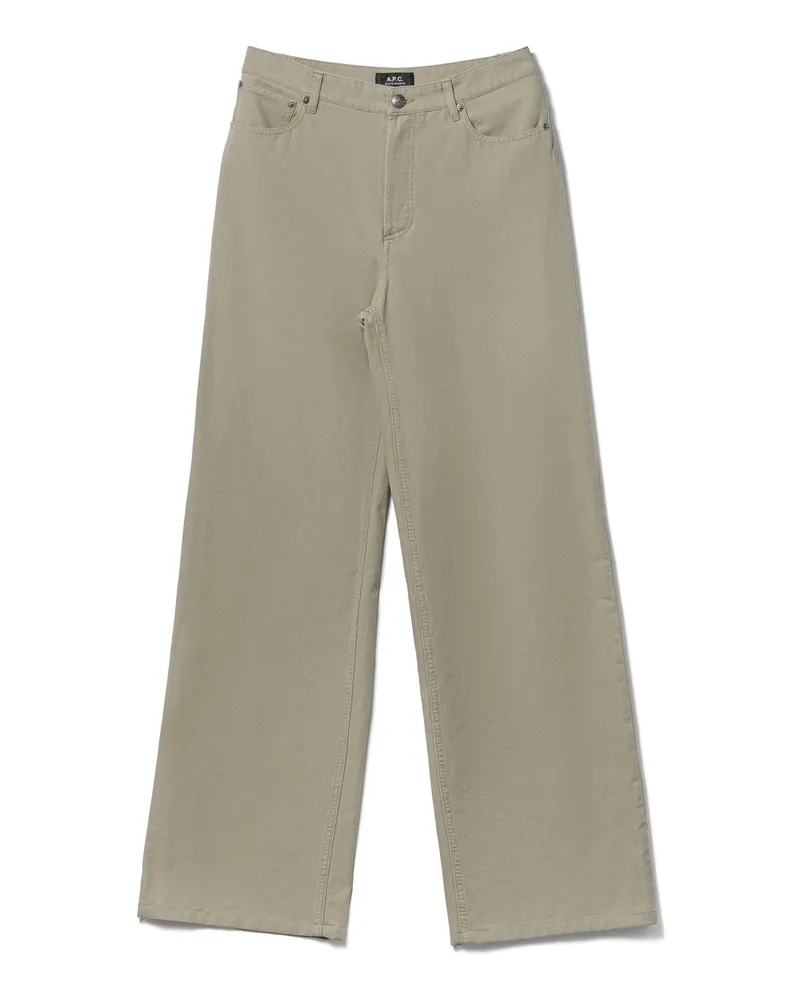 A.P.C. Hose grün Green