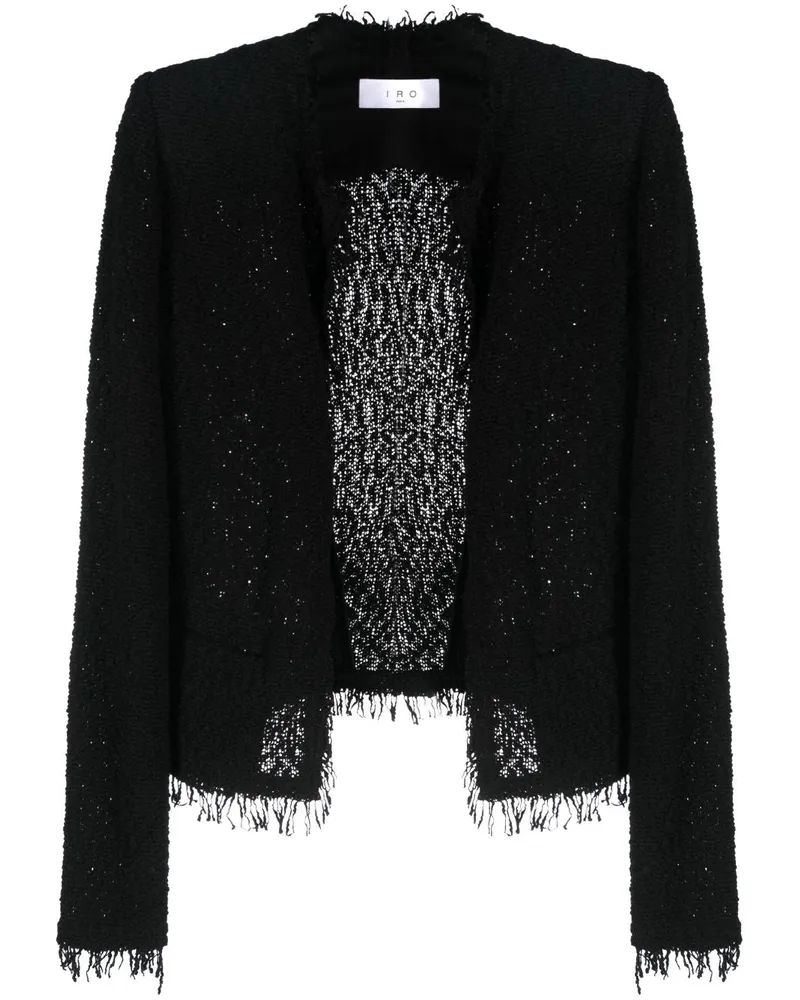 IRO Shavani Cotton Jacket Black