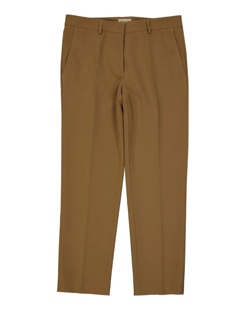Blanca Blanca Vita Cropped Hosen Braun