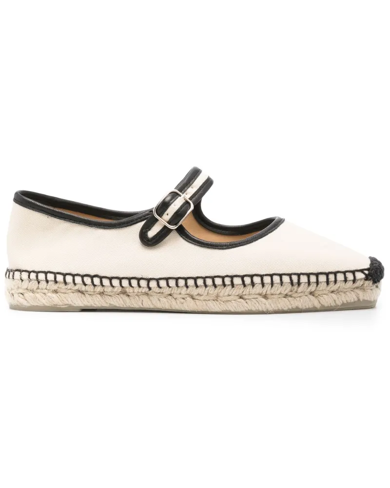 Castañer Padua Canvas Espadrilles White