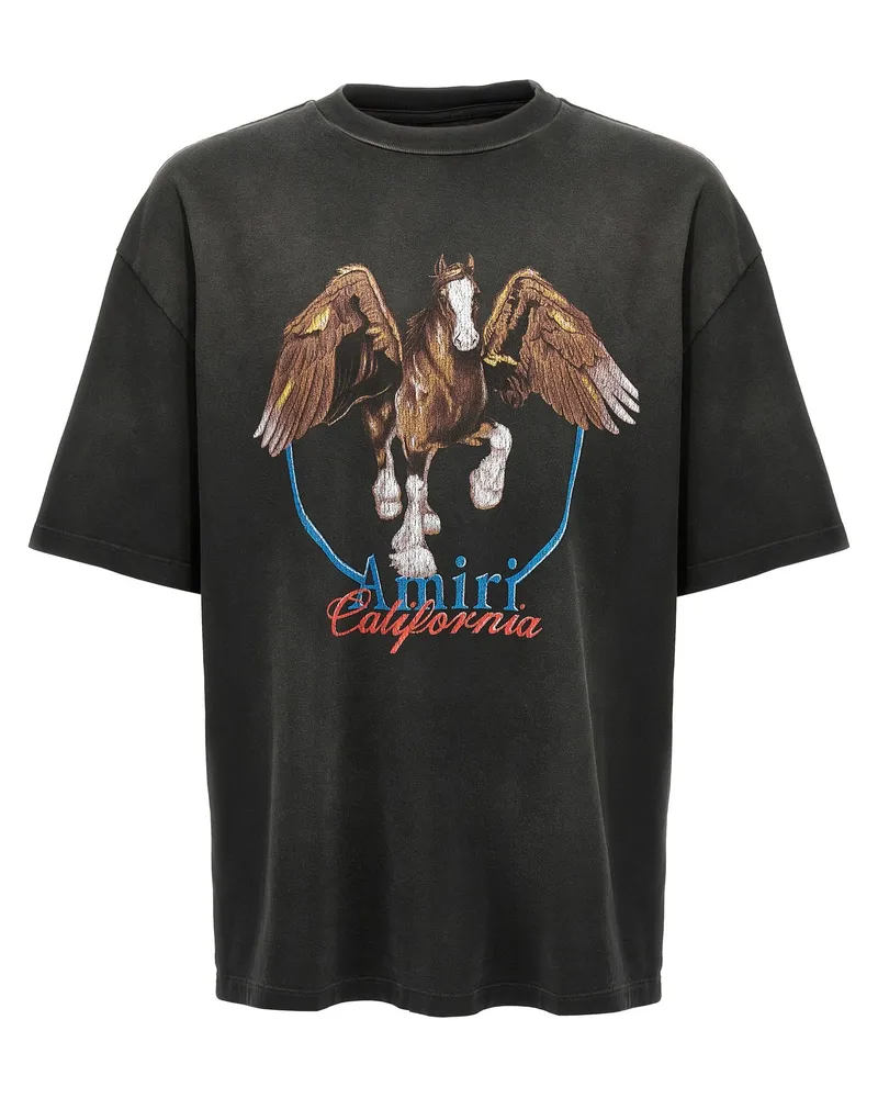Amiri Pegasus' T -Shirt Black