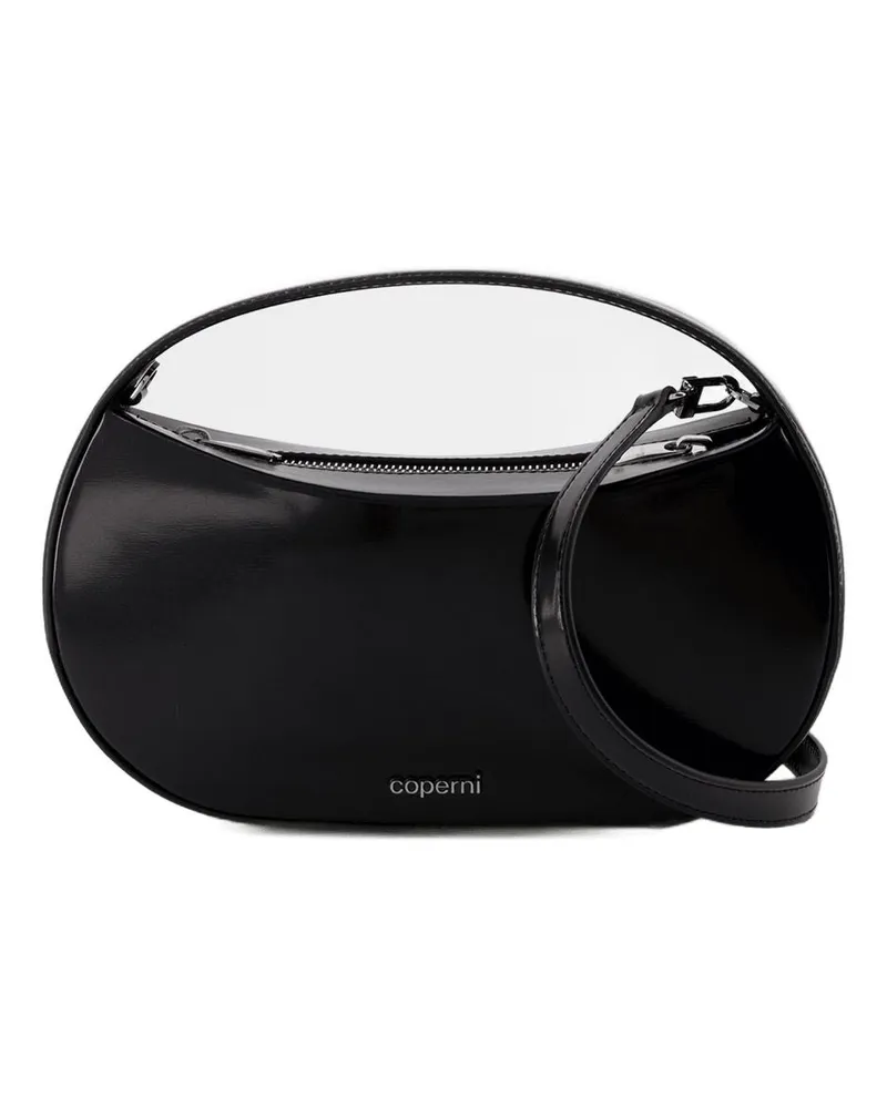 COPERNI Kleiner Sound Swipe Bag  Leder schwarz Schwarz