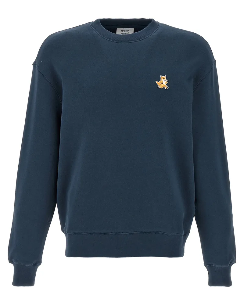 Kitsuné Speedy Fox' Sweatshirt Blue