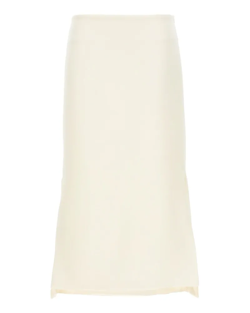 SPORTMAX Adelfi Midi Rock White