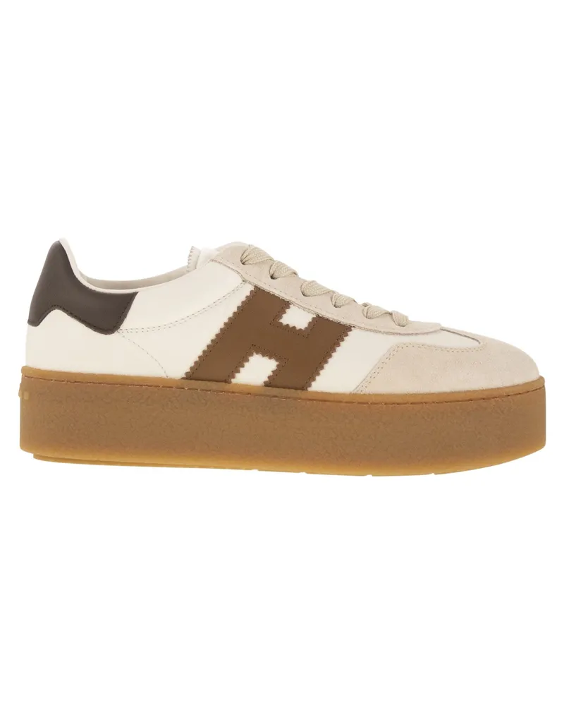 Hogan coole Trainer mit dicken Sohlen Ivory