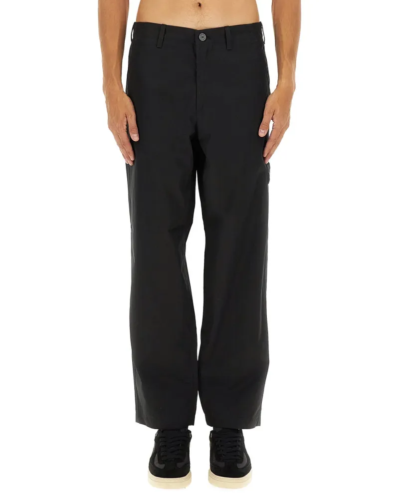 Stone Island Water Repellent Chino Hosen Black