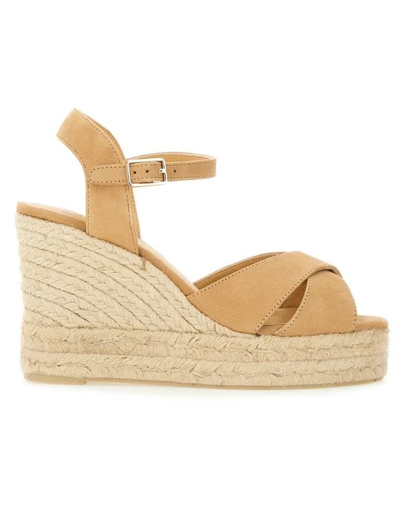 Castañer Wedge Sandal "Blaudell Beige