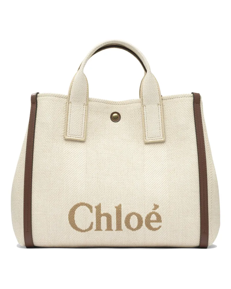 Chloé Carry“-Einkaufstasche Beige