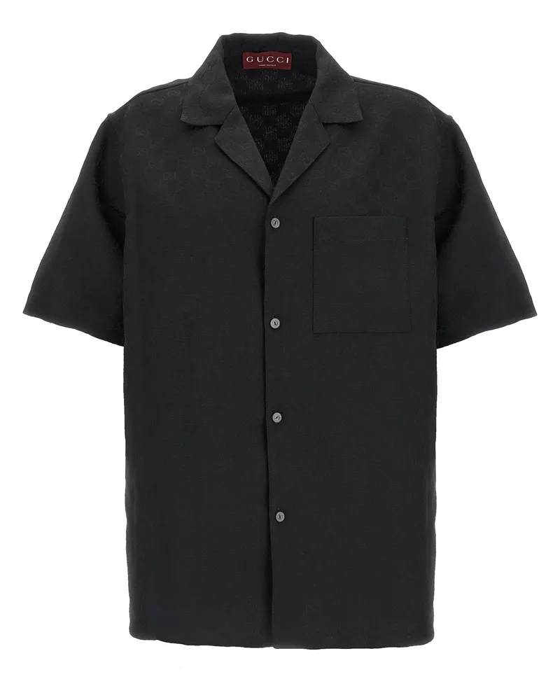 Gucci Bowling-Hemd Black