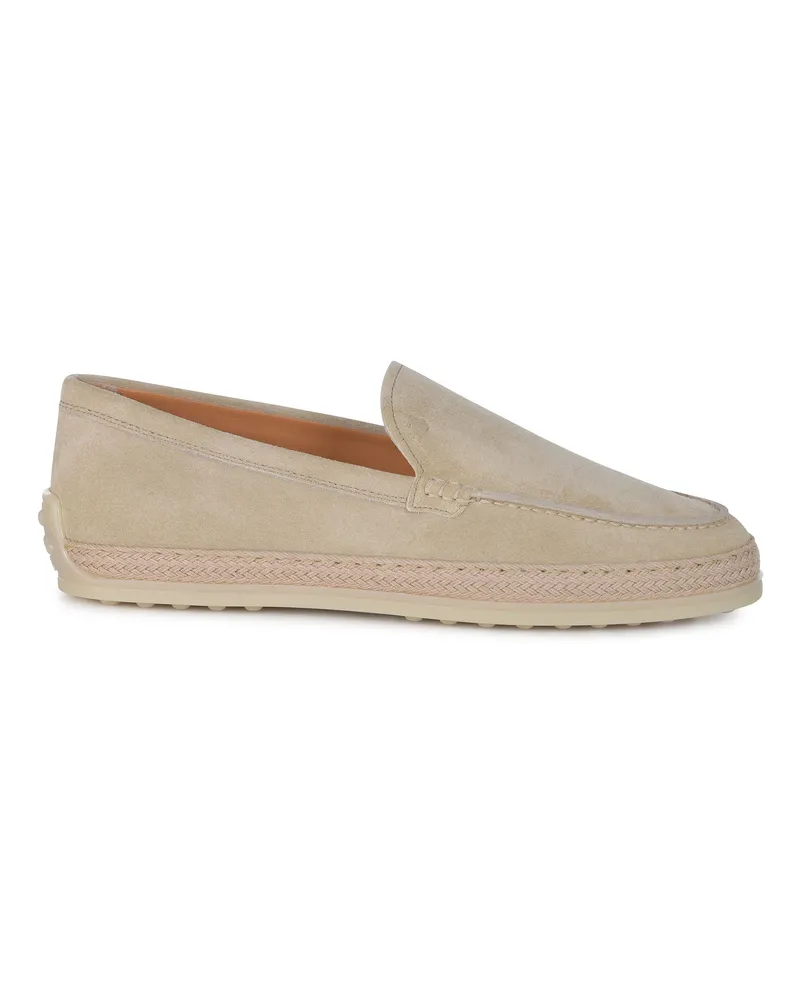TOD'S Tod 's Loafer aus Wildleder Beige