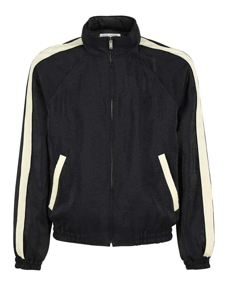Saint Laurent Bomberjacke Schwarz