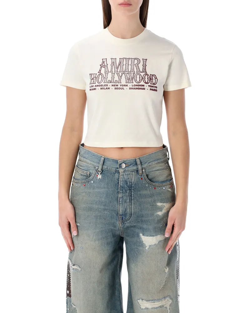 Amiri T-Shirts und Polos Linen