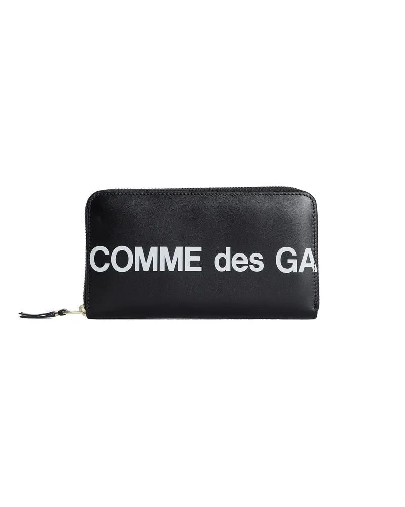 Comme des Garçons Comme des Garcons Comme des Garçons Logo Brieftasche Black
