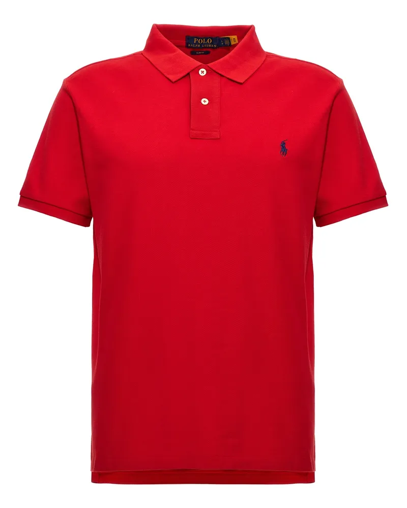 Ralph Lauren Logo Polo Red