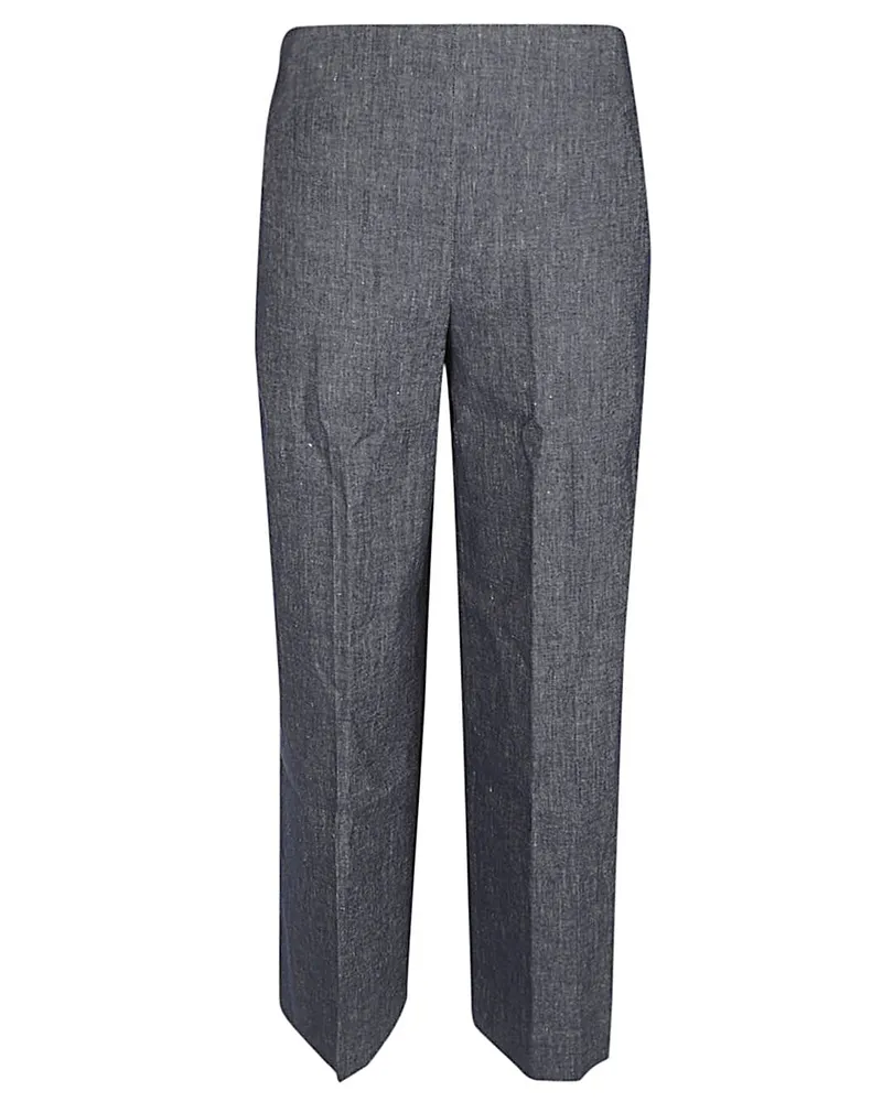 VIA MASINI 80 Über Masini 80 gerade Beinbeinmischhosen Blue
