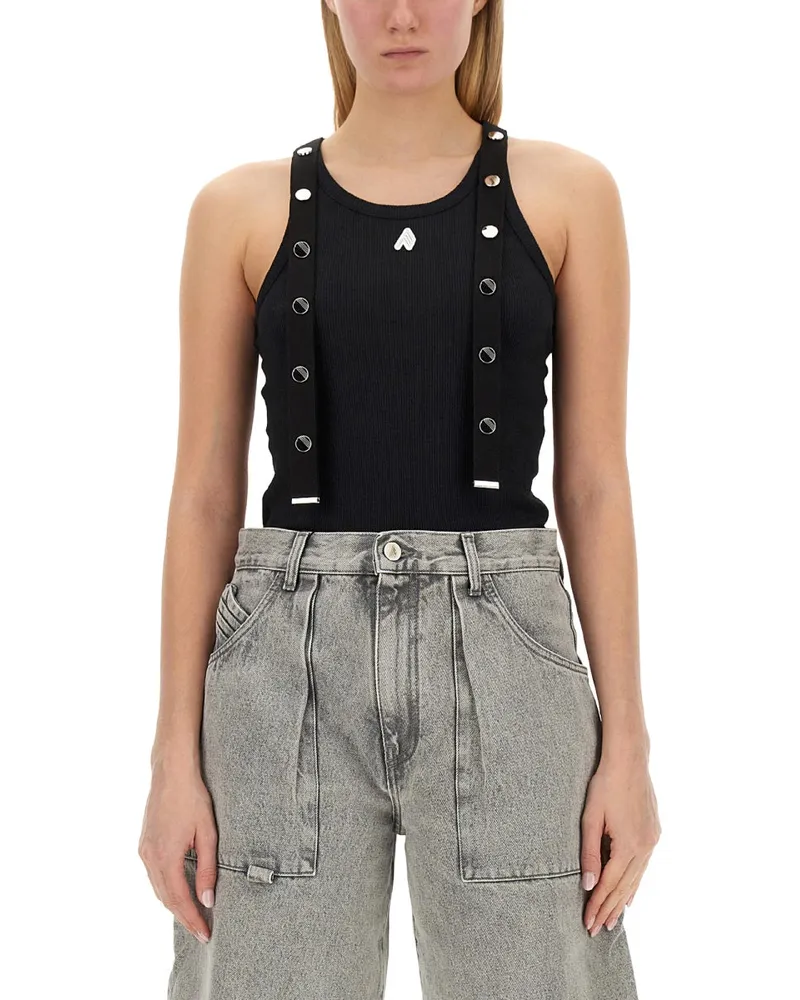 ATTICO Das Attico Jersey -Tanktop Black