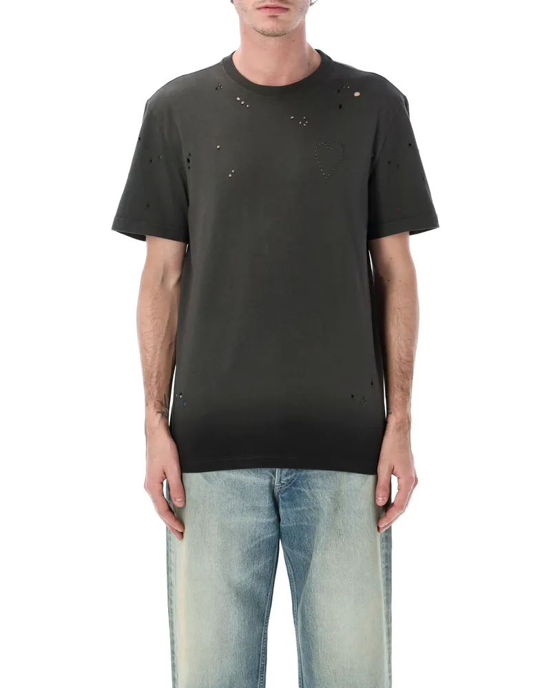 Golden Goose T-Shirts und Polos Anthrazit Anthracite