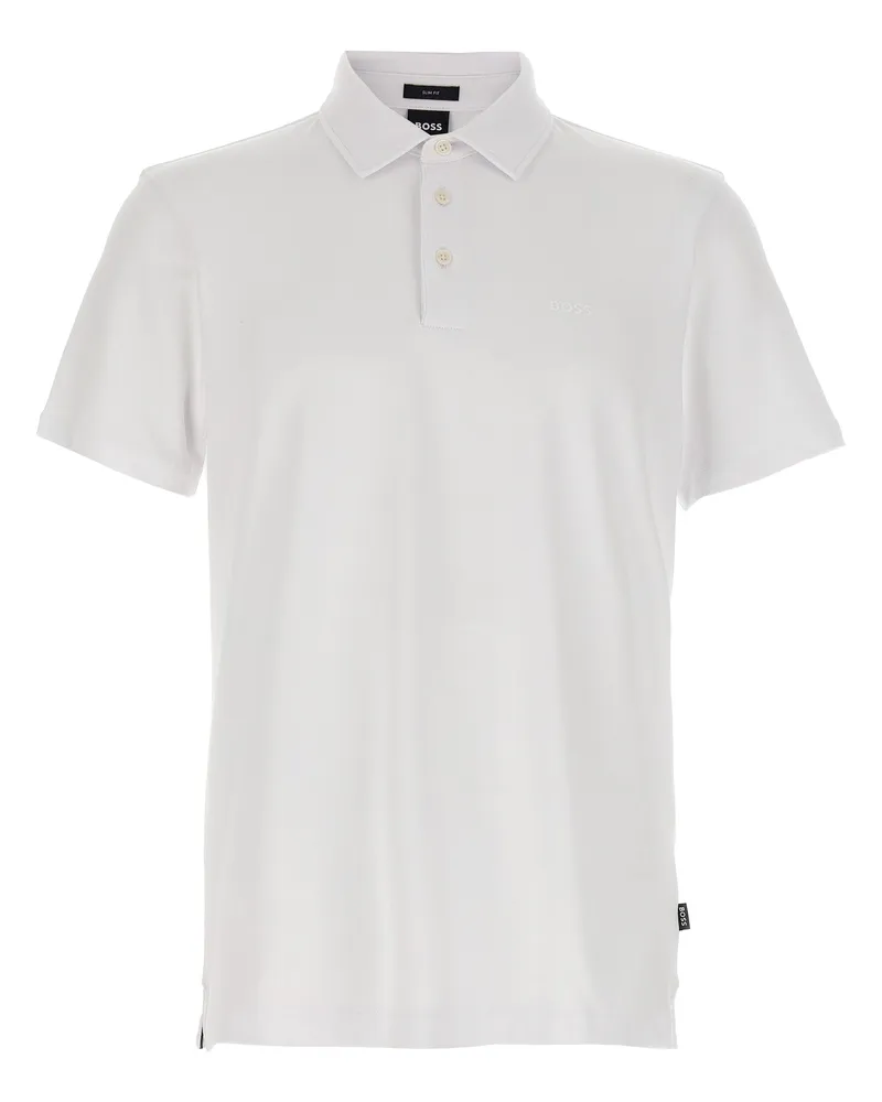 HUGO BOSS Palosh 30' Polo -Shirt White
