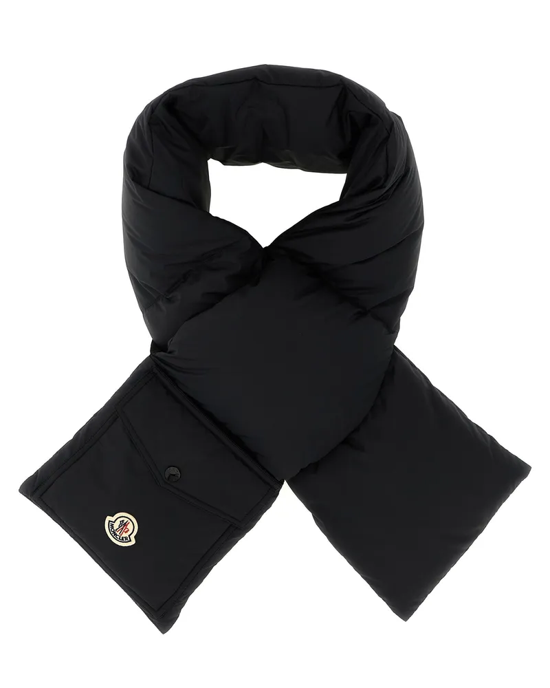 Moncler gepolsterte Schal Black