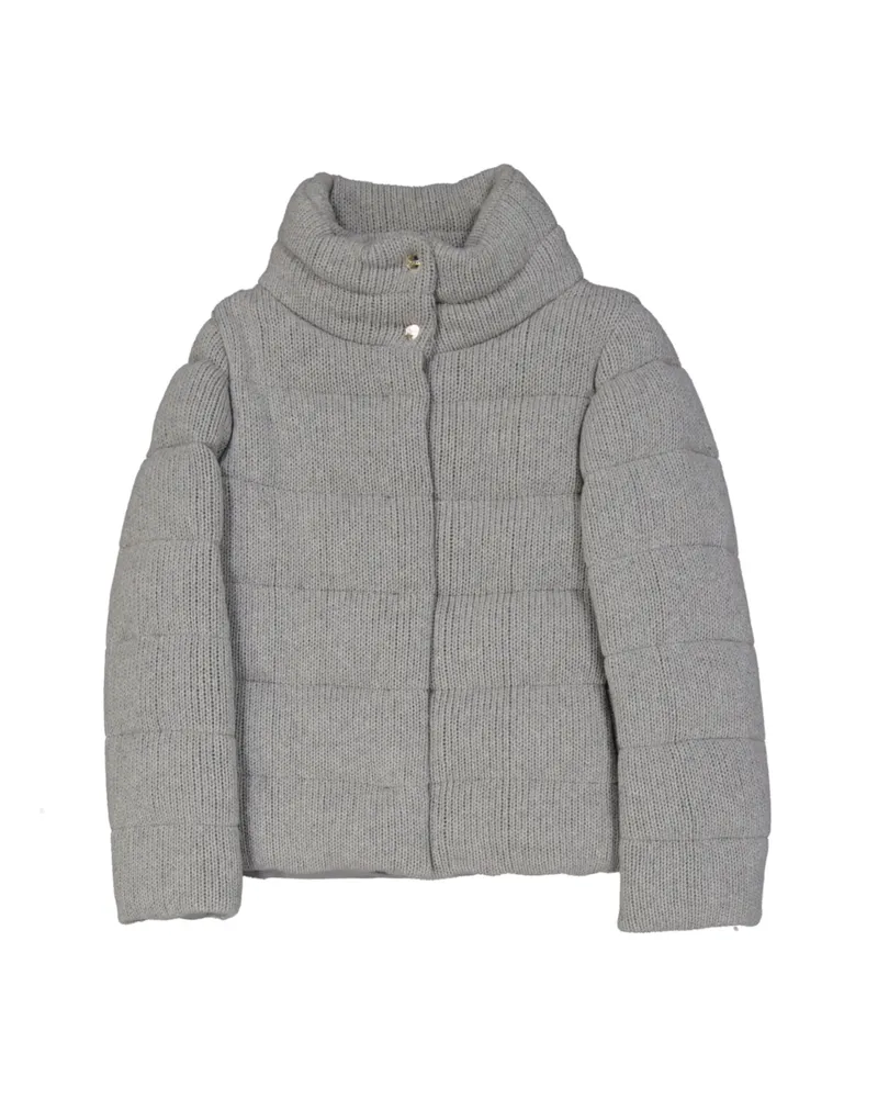 Herno Herno gesteppte Strick-Bomberjacke Gray