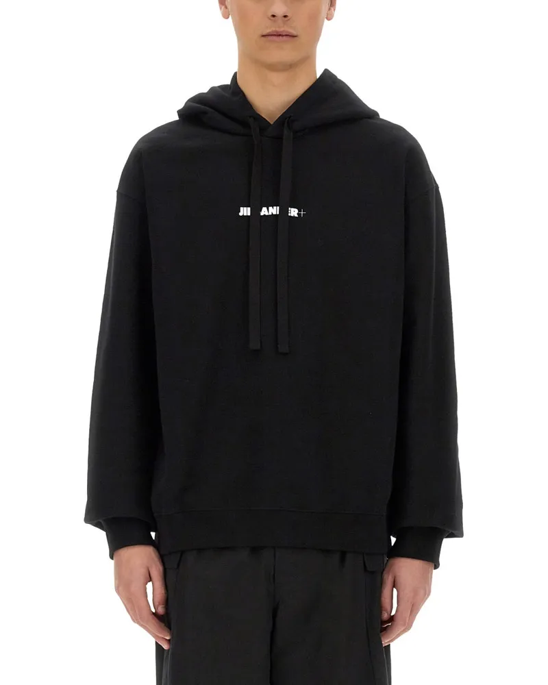 Jil Sander Hoodie Black