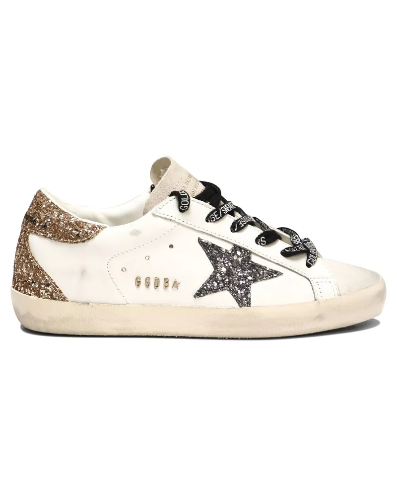 Golden Goose Goldene Gänse -Turnschuhe und anziehen White