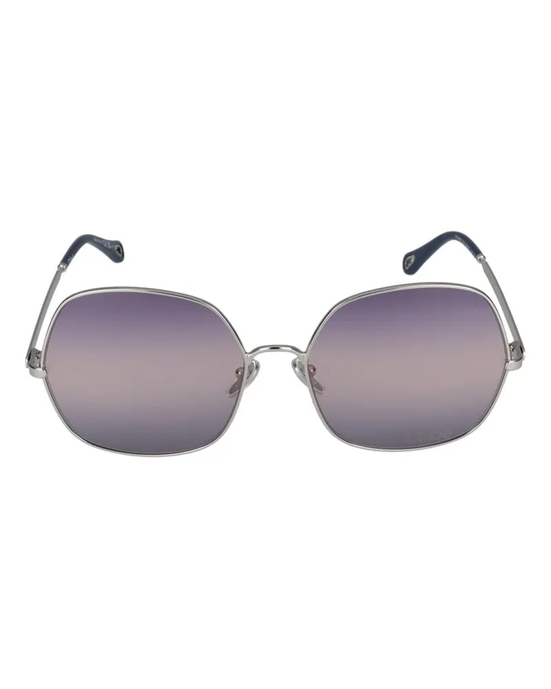 Chloé Sonnenbrille Chloé CH0282 S 003 Silber Silber Violett /17/1200 003
