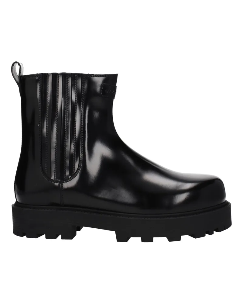 Givenchy Herrens Stiefel Leder Schwarz -
