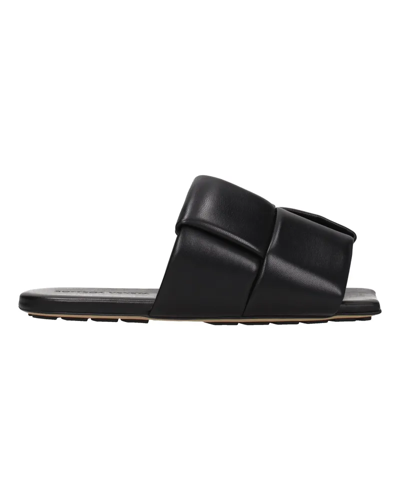 Bottega Veneta Hausschuhe und Hufe Mann Leder schwarz -