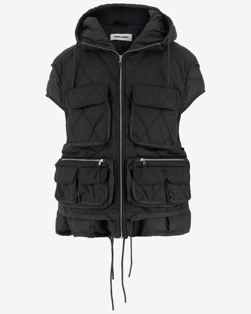 IENKI IENKI Ember Nylon Weste Black