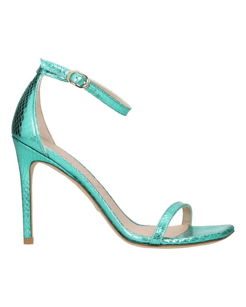 Stuart Weitzman Sandalen Nudistcurve Frauen Ledergrün/grünes Wasser -