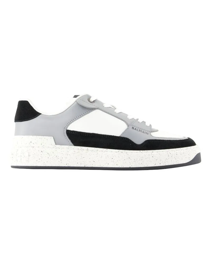 Balmain B Court Flip Sneakers  Leder schwarz Black
