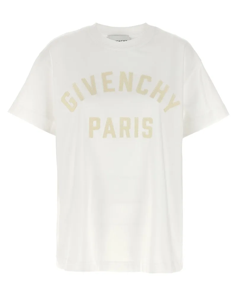 Givenchy Givenchy Paris' T -Shirt White