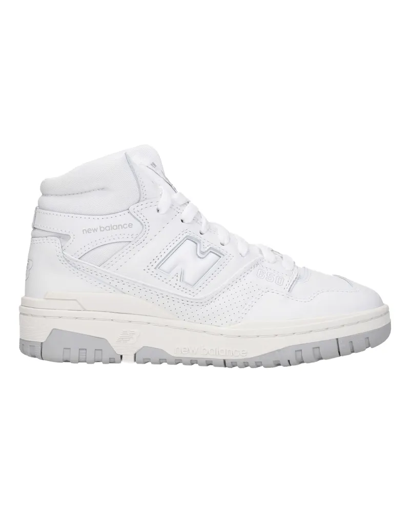 New Balance Sneakers 650 Herrens Weißes Leder -