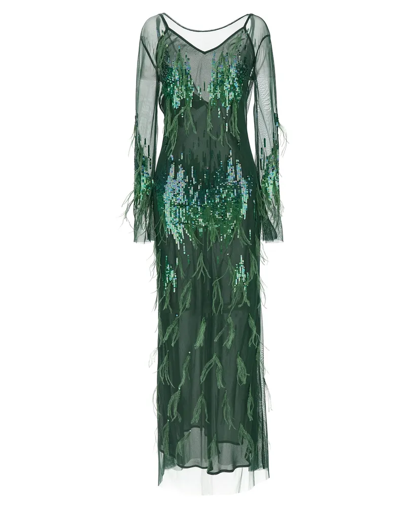 Pinko Pacman' Kleid Green