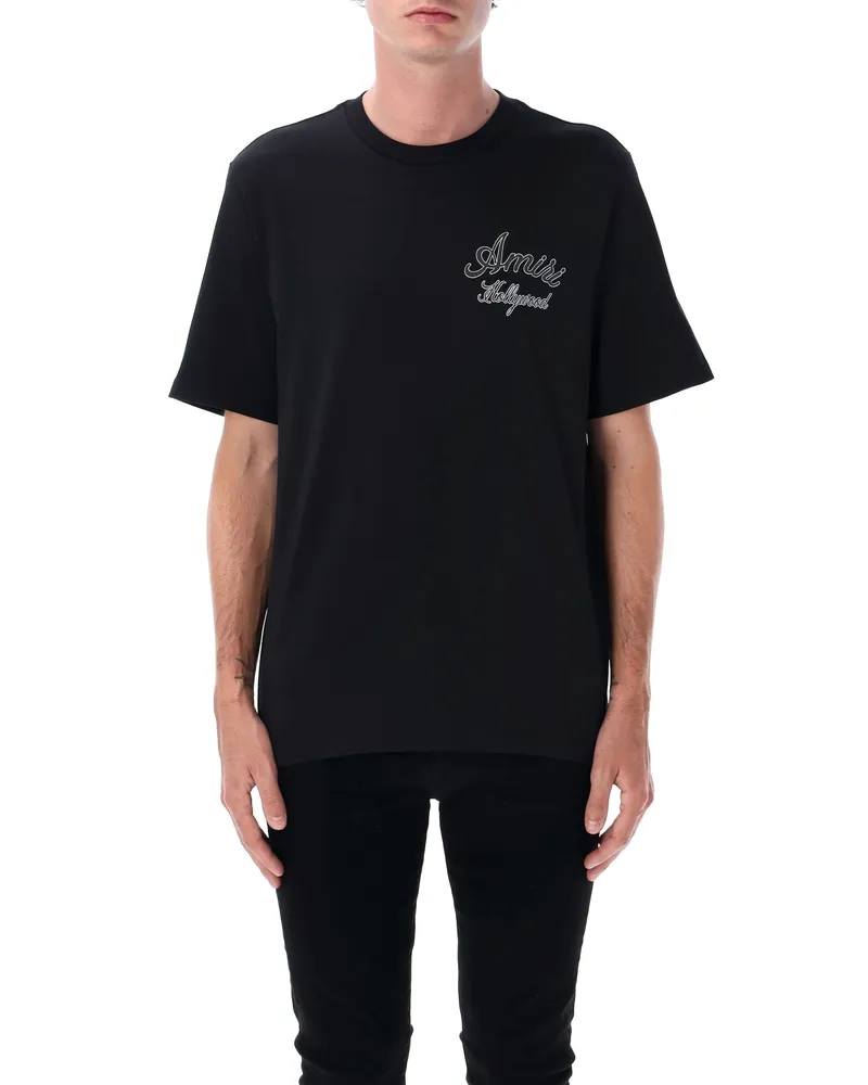 Amiri T -Shirts und Polos schwarz Black