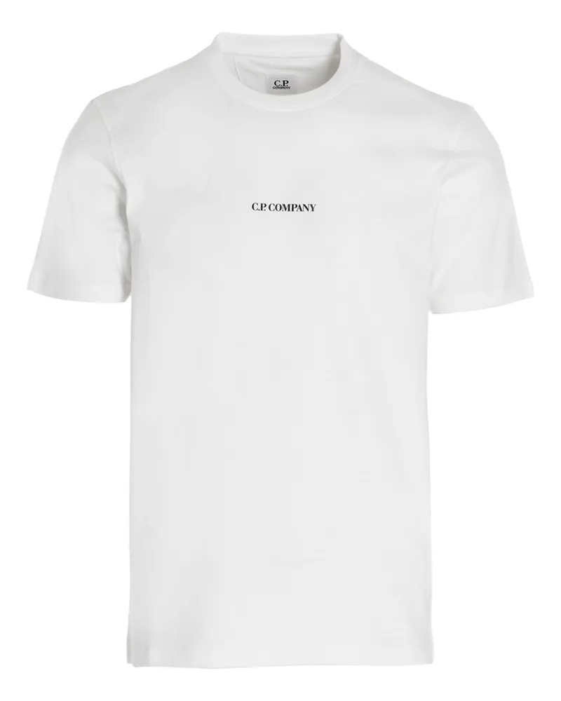 C.P. Company C.P. Firmenlogo T -Shirt White