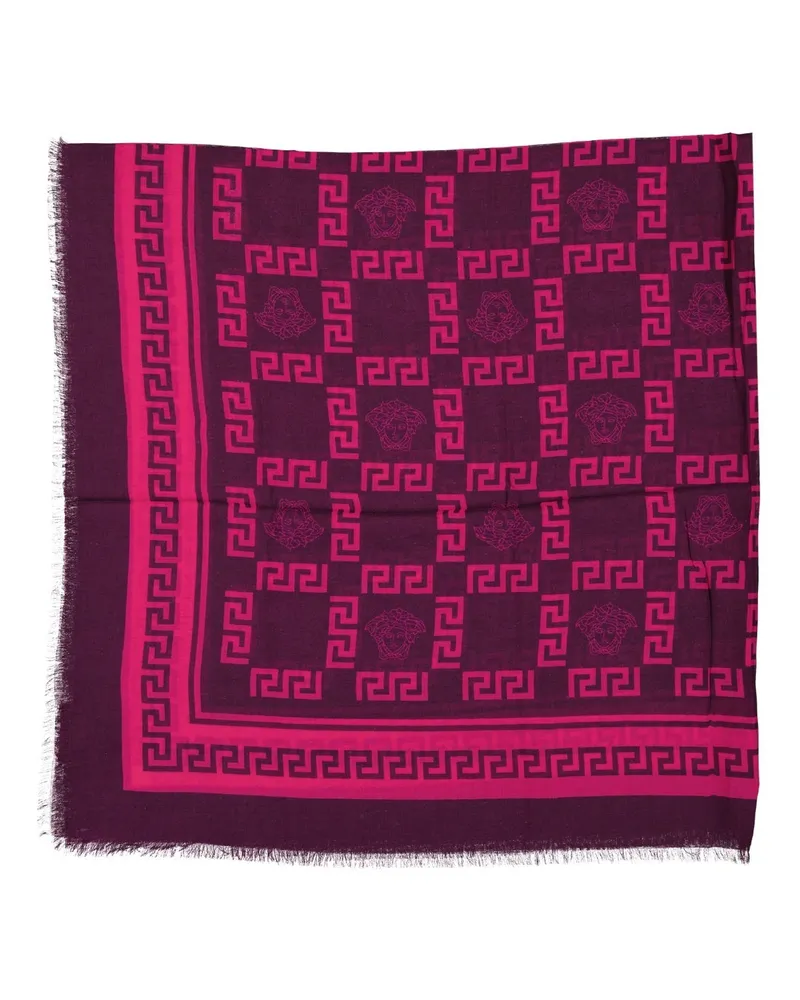 Versace Versace Foulard-Quadratschal Purple