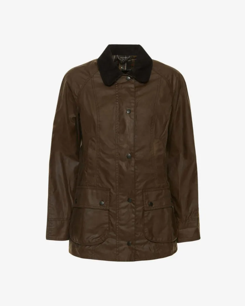Barbour Beadnell Wachsjacke Brown