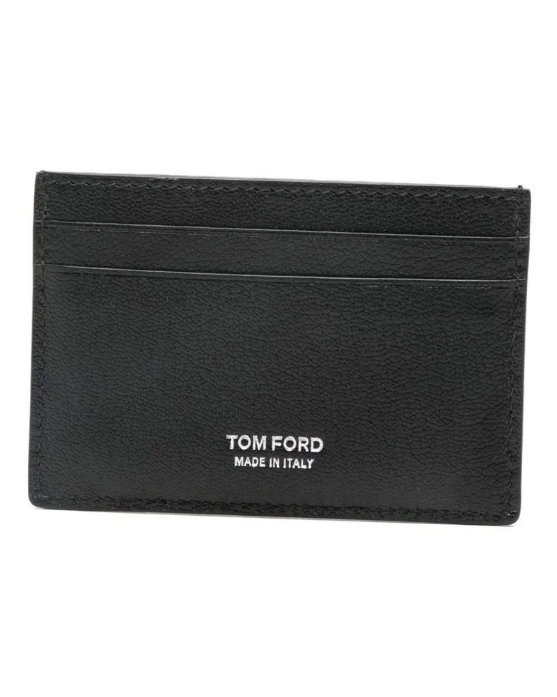 Tom Ford Leder-Kreditkartenetui Black
