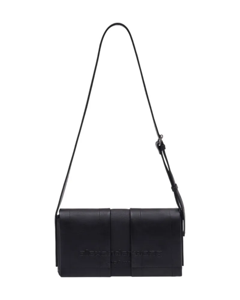 Alexander Wang Pack Umhängetasche  Leder Schwarz Schwarz
