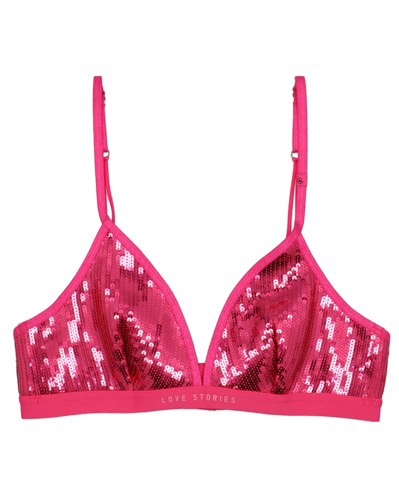 LOVE Stories Liebesgeschichten 'NighTrider' BH Fuchsie
