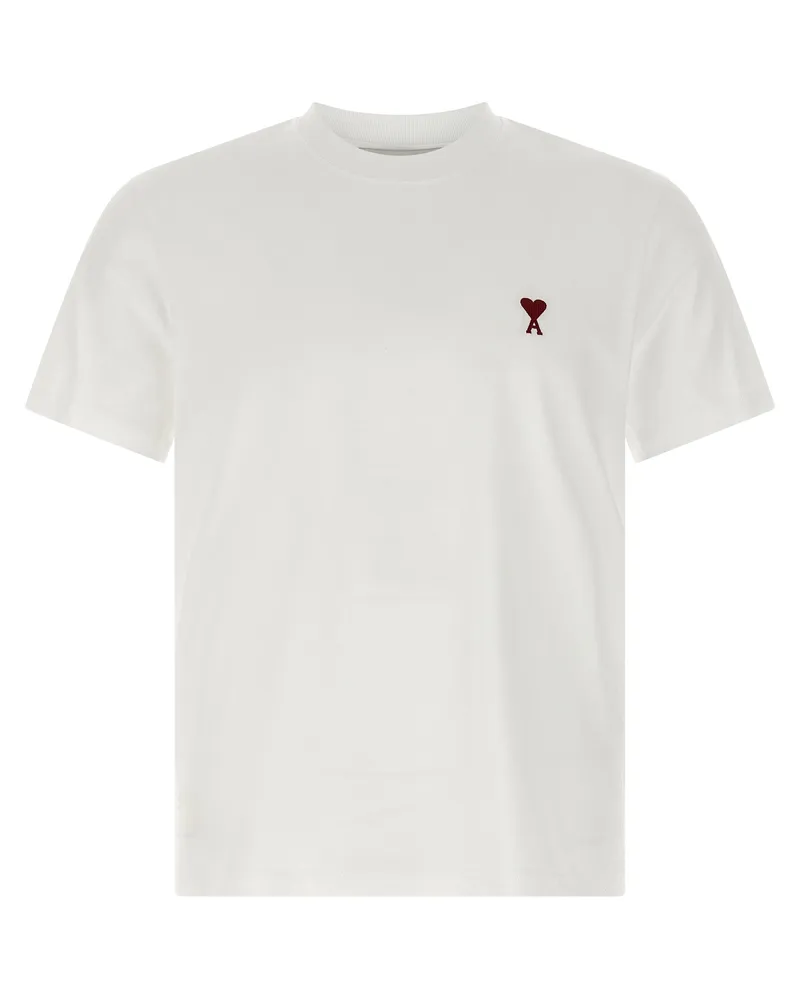 AMI Paris Ami de Coeur' T -Shirt White